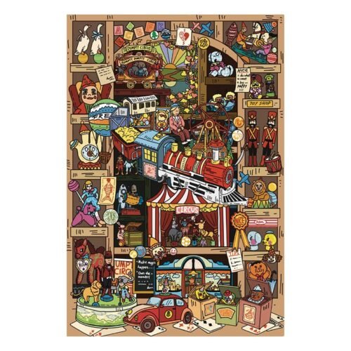 TuTuDingDang-500pcs Puzzle-Toy Showcase