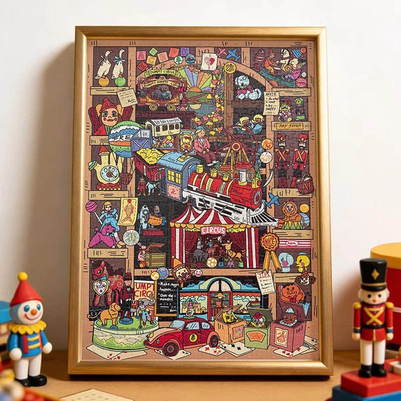 TuTuDingDang-500pcs Puzzle-Toy Showcase
