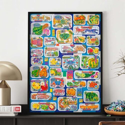 Vinlaa-Mini Box Supermarket (3) Vinlaa-1000pcs Jigsaw Puzzle-Mini Box Supermarket