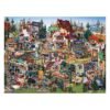 3djp/Pintoo-1575pcs Plastic Jigsaw Puzzles-Showpiece L-Green Town