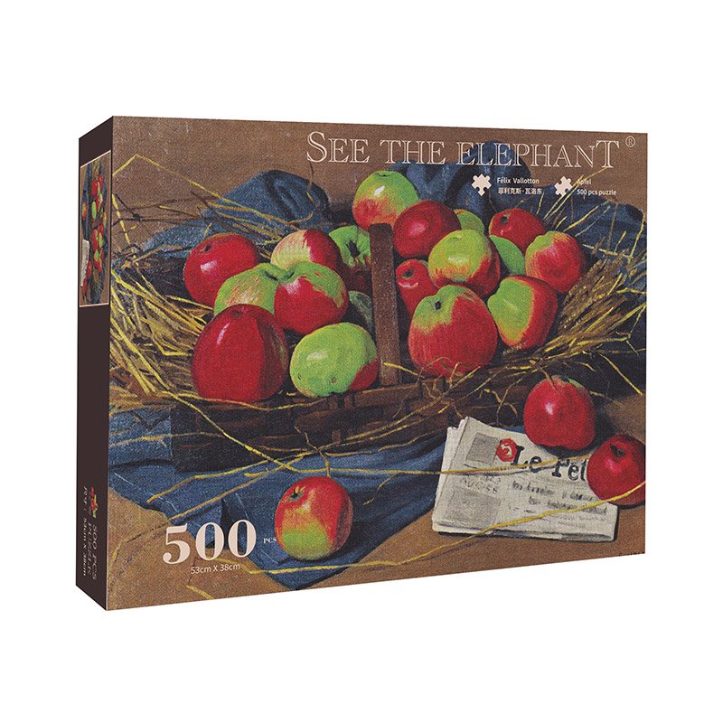 See the Elephant-500pcs Jigsaw Puzzle-Apfel