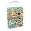 Bluebell flowers and little cake puzzle (Freeshipping from USA)1000 Piece Jigsaw Puzzles for Adults-Adorable Animal Series, Premium Non-AI Art