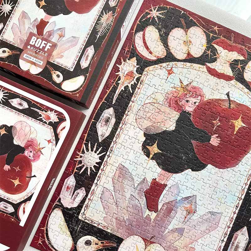 Boff-500pcs Jigsaw Puzzle-Apples and Cystal