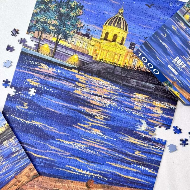 Boff-1000pcs Jigsaw Puzzle-Nocturne on the Seine