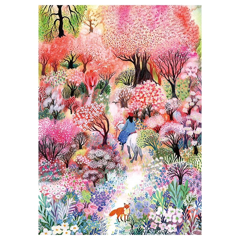 Botop Fusion-1000pcs Jigsaw Puzzle-Flowers