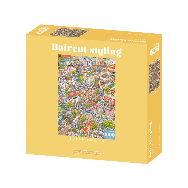 Botop Fusion-1000pcs Jigsaw Puzzle-Haircut Styling
