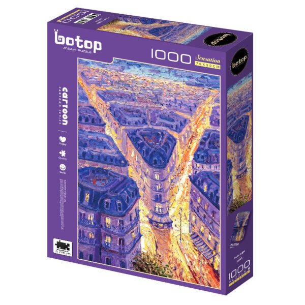 Botop-1000pcs Jigsaw Puzzle-Paris Night