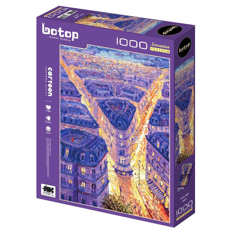 Botop-1000pcs Jigsaw Puzzle-Paris Night