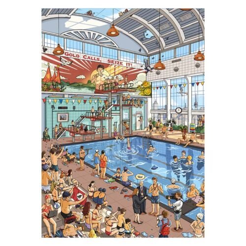 Botop Fusion-1000pcs Jigsaw Puzzle-Swimming