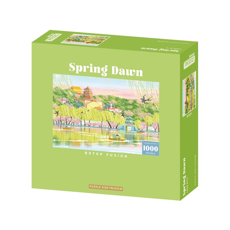 Botop Fusion-1000pcs Jigsaw Puzzle-Spring Dawn