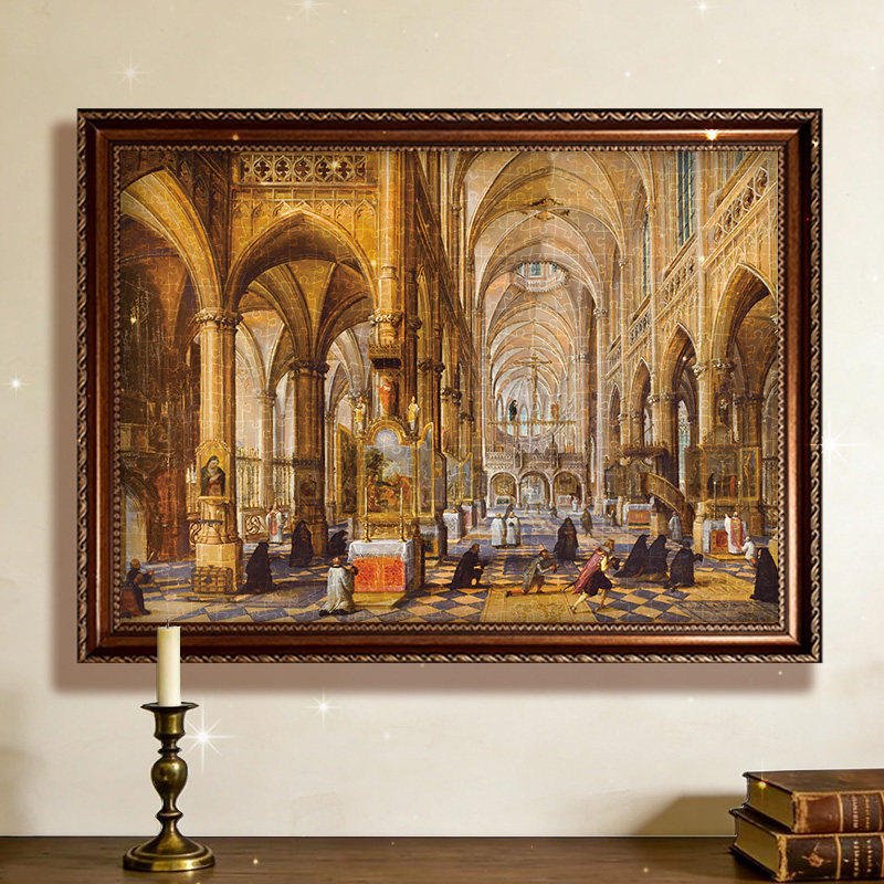 Dream Friends-1000 Jigsaw Puzzle-Gothic Cathedral