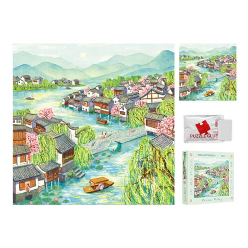 Dream Friends-Riverine Poetry-300pcs Dream Friends-300 Jigsaw Puzzle-Riverine Poetry