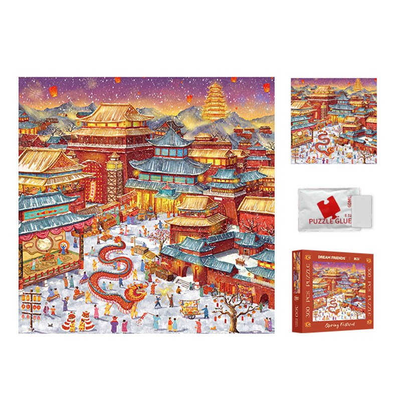 Dream Friends-300 Jigsaw Puzzle-Spring Festival