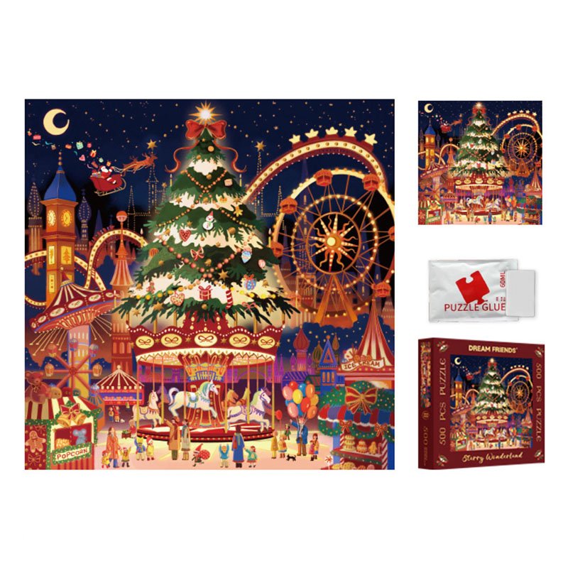 Dream Friends-500 Jigsaw Puzzle-Starry Wonderland