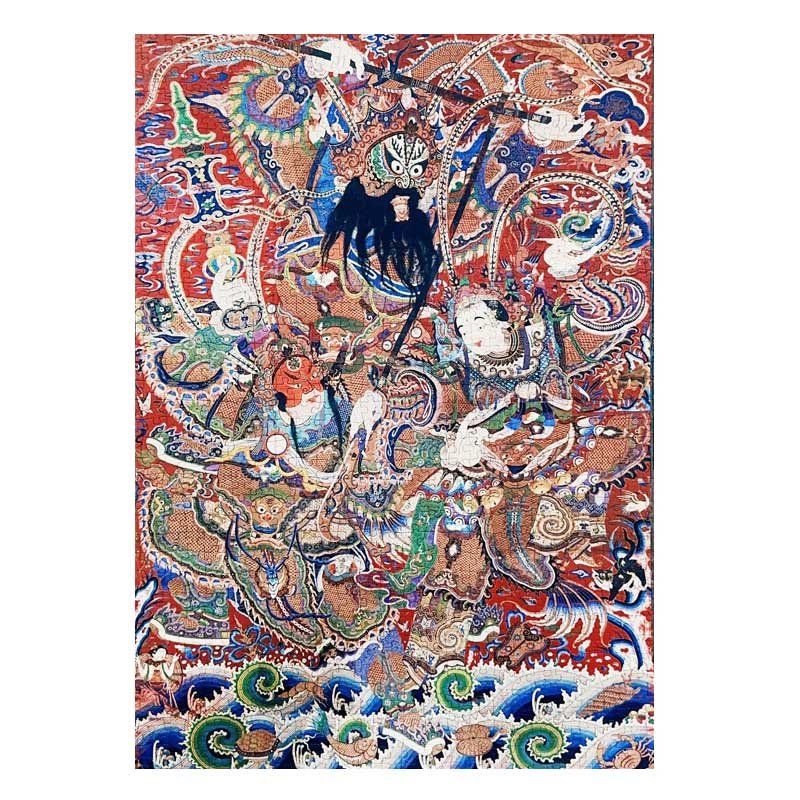 Kessing-1000pcs Jigsaw Puzzle-Embroidered Facial Makeup