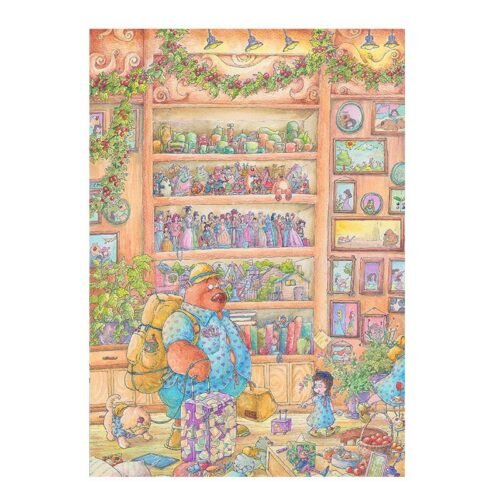Kessing-1000pcs Jigsaw Puzzle-Happy Holiday