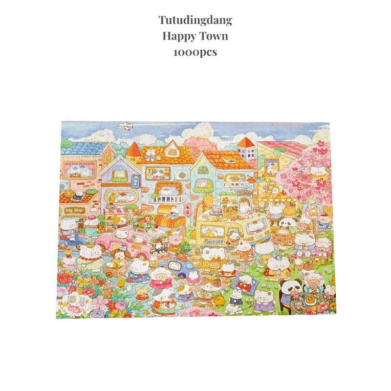 (Freeshipping from USA)1000 Piece Jigsaw Puzzles for Adults-Adorable Animal Series, Premium Non-AI Art