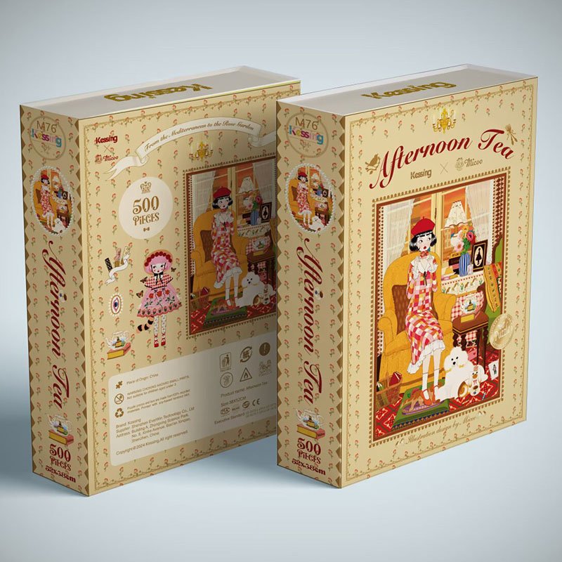 Kessing-500pcs Jigsaw Puzzle-Afternoon Tea