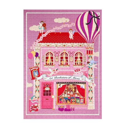 Kessing-500pcs Jigsaw Puzzle-Art Bookstore of Micoo