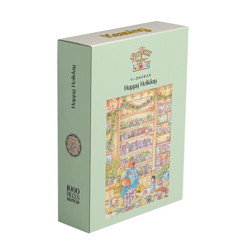 Kessing-1000pcs Jigsaw Puzzle-Happy Holiday