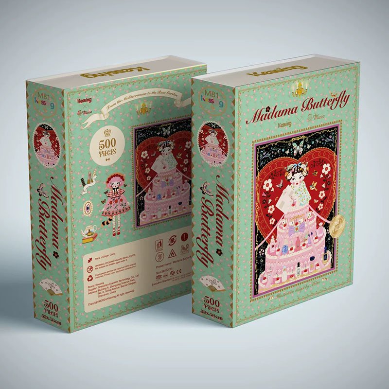 Kessing-500pcs Jigsaw Puzzle-Madama Butterfly