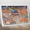 Kessing-1000pcs Jigsaw Puzzle-Night Tour of the Tang Dynasty