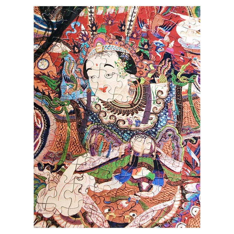 Kessing-1000pcs Jigsaw Puzzle-Embroidered Facial Makeup