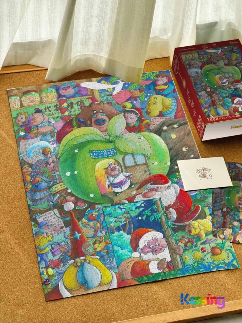 Kessing-1000pcs Jigsaw Puzzle-Ghostwriting Love Letters