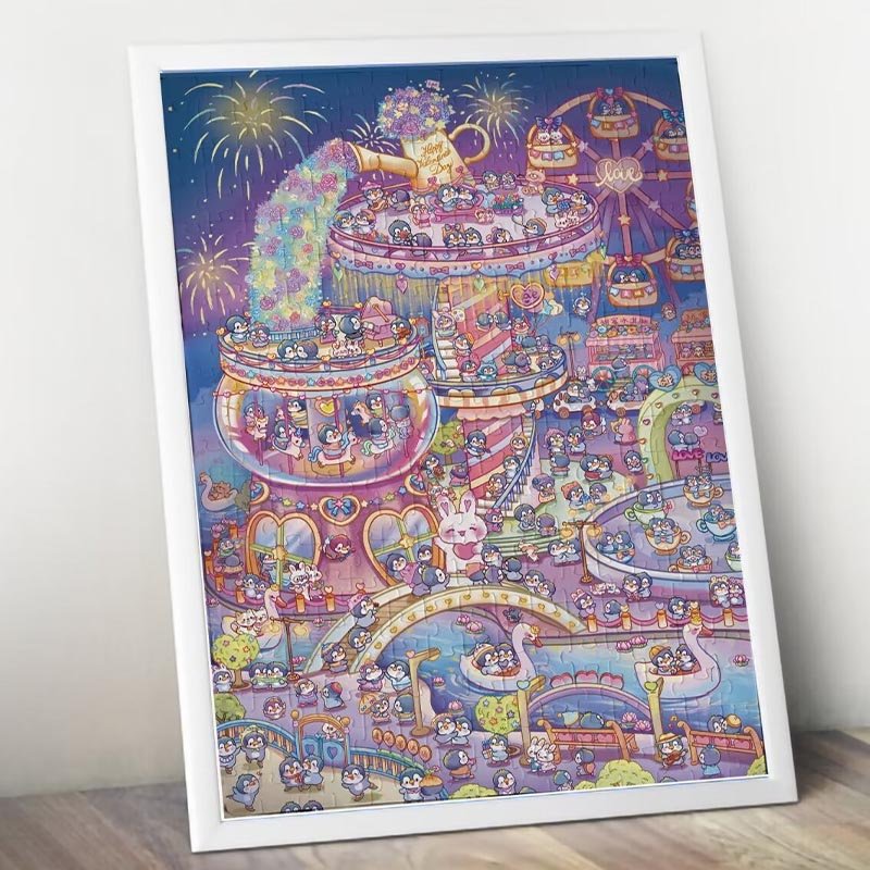 Kessing-1000pcs Jigsaw Puzzle-Happy Valentine's Day