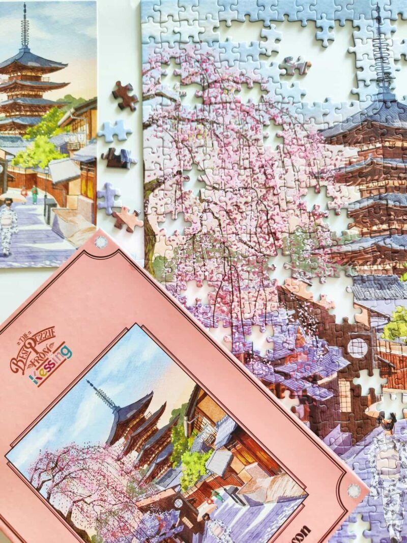 Kessing-500pcs Jigsaw Puzzle-Kyoto Afternoon