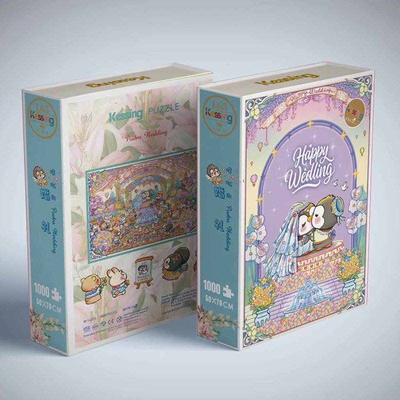 Kessing-1000pcs Jigsaw Puzzle-Pudra Wedding