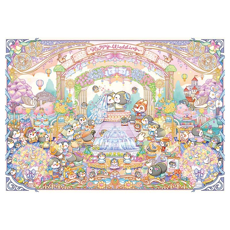 Kessing-1000pcs Jigsaw Puzzle-Pudra Wedding