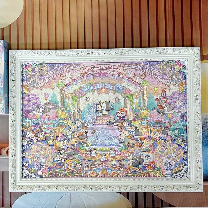 Kessing-1000pcs Jigsaw Puzzle-Pudra Wedding