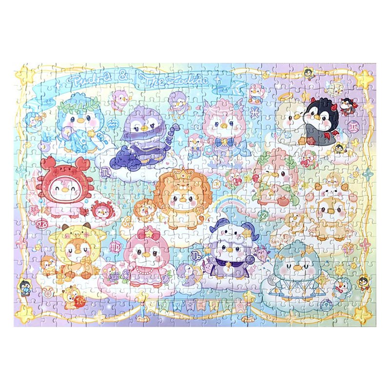Kessing-500pcs Jigsaw Puzzle-The Twelve Zodiac Penguins