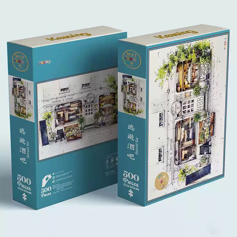 Kessing-500pcs Jigsaw Puzzle-Retreat Bar