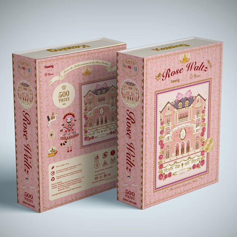 Kessing-500pcs Jigsaw Puzzle-Rose Waltz