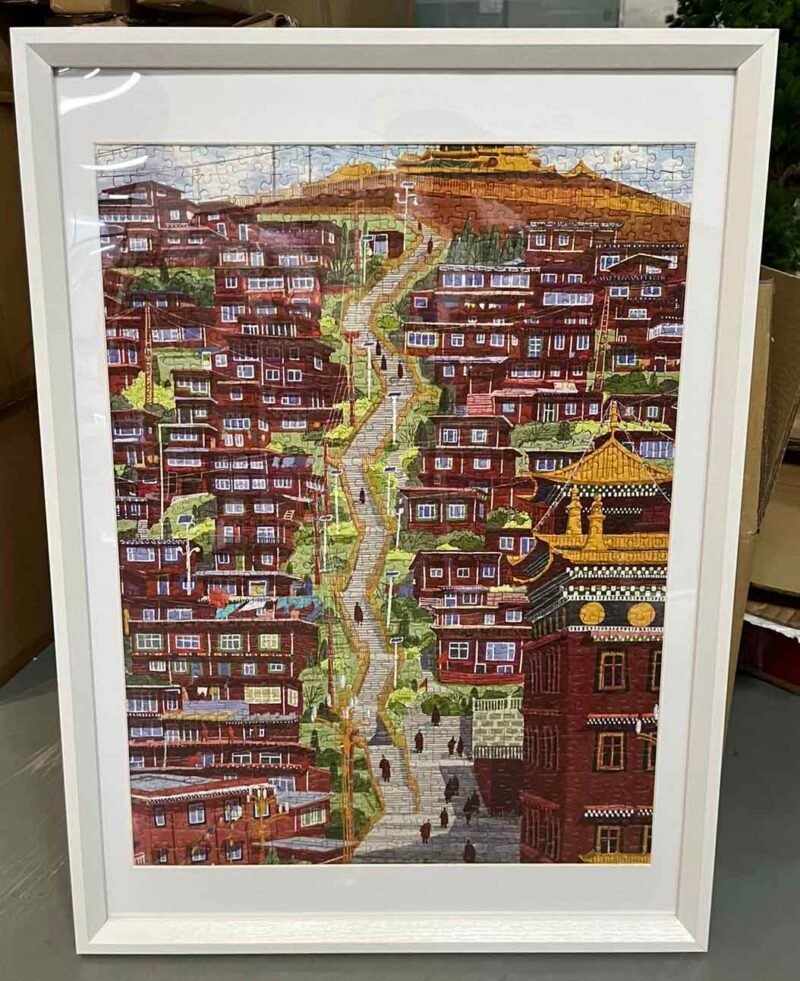 Kessing-1000pcs Jigsaw Puzzle-Seda Larung Gar Five Sciences Buddhist Academy