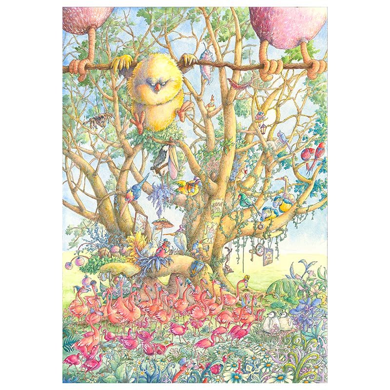 Kessing-1000pcs Jigsaw Puzzle-Training Flight