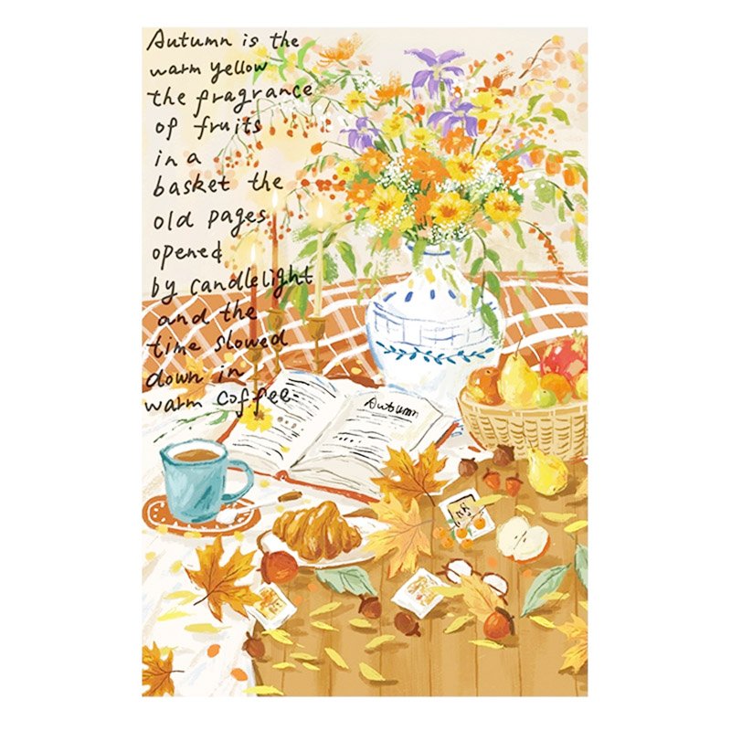 Momibook-Slow Life in Autumn (1) Momibook-1000 Piece Jigsaw Puzzle-Slow Life in Autumn