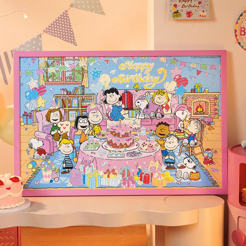 Momibook-Snoopy Happy Birthday-1000 Piece Jigsaw Puzzle(AR)
