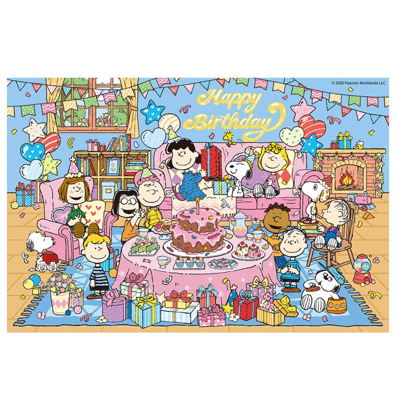 Momibook-Snoopy Happy Birthday-1000 Piece Jigsaw Puzzle(AR)