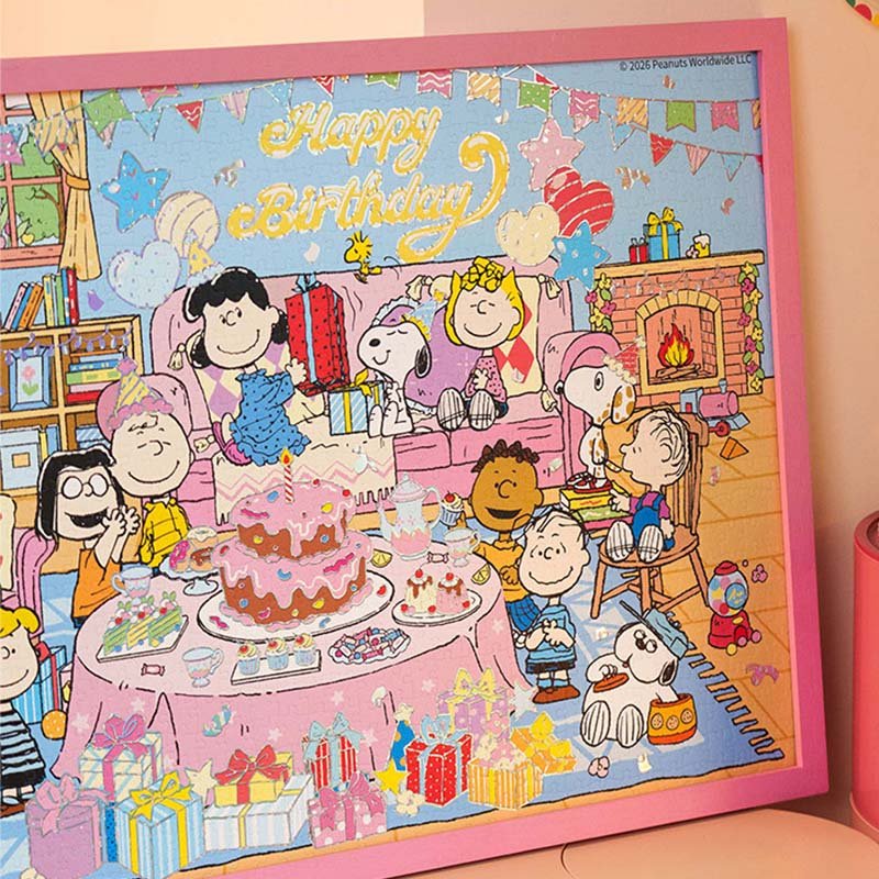 Momibook-Snoopy Happy Birthday-1000 Piece Jigsaw Puzzle(AR)