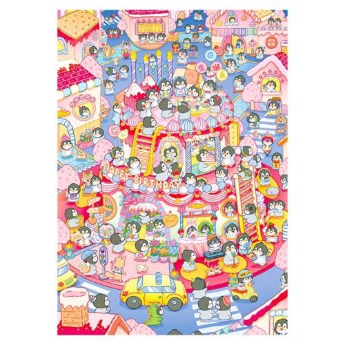 Kessing-1000pcs Jigsaw Puzzle-Pudra Happy Birthday