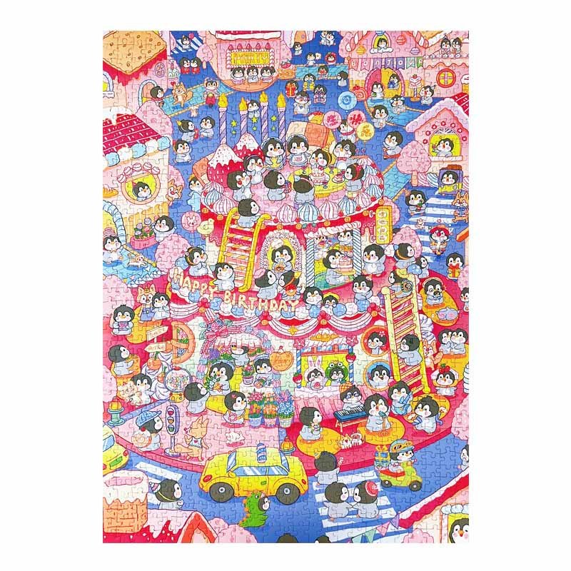 Kessing-1000pcs Jigsaw Puzzle-Pudra Happy Birthday