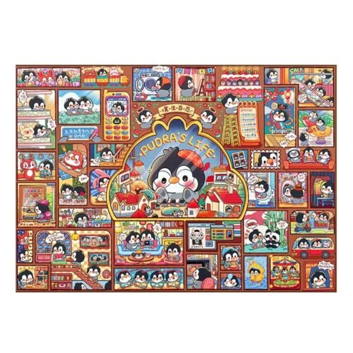 Kessing-1000pcs Jigsaw Puzzle-Pudra's Life