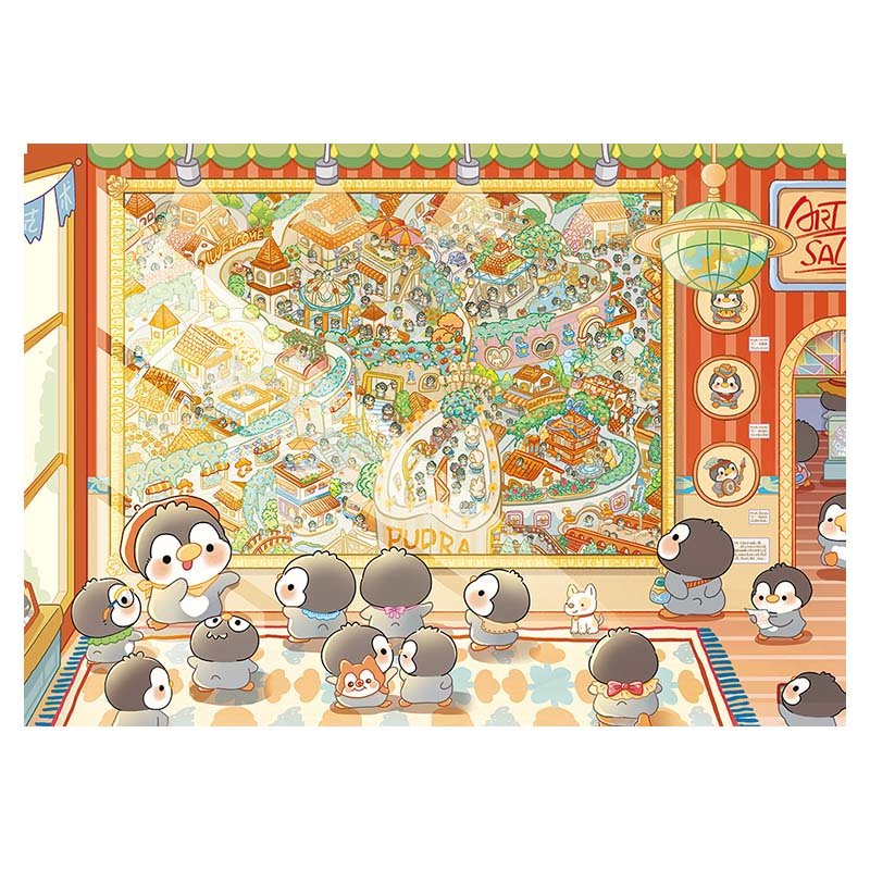 Kessing-1000pcs Jigsaw Puzzle-Pudra Art Salon