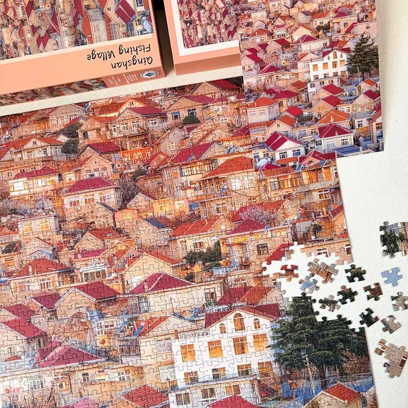 TuTuDingDang-1000 Piece-Qingshan Fishing Village