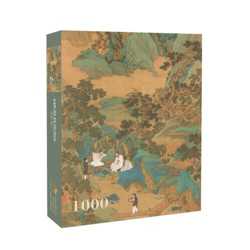 See the Elephant-1000pcs Jigsaw Puzzle-Realm of Immortals at the Peach Blossom Spring