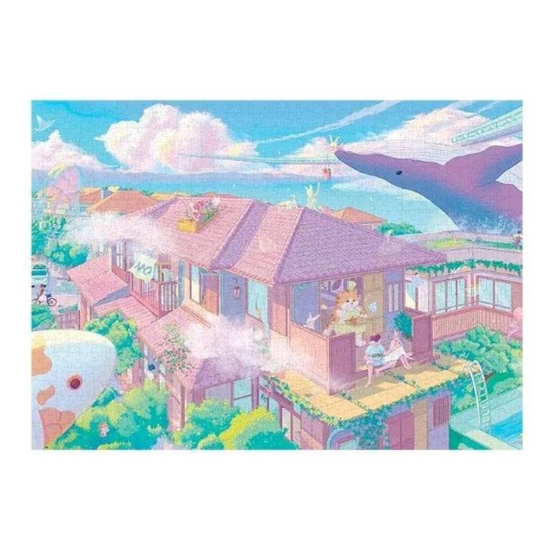 Discontinued-Seren Art-1000pcs Puzzle-Summer Date