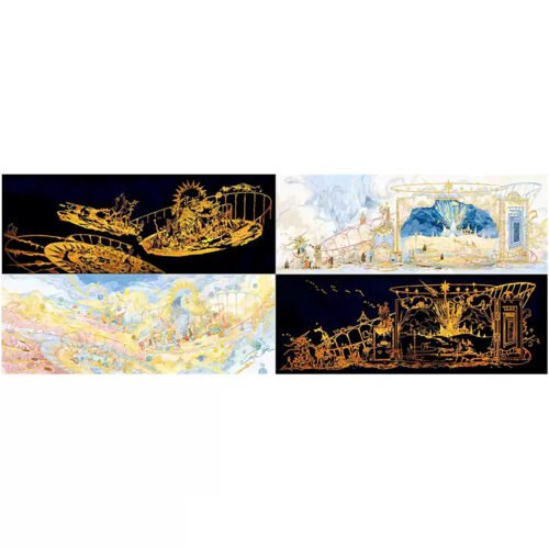 Seren Art-The Cycle of Becoming (1) Seren Art-1000pcs Jigsaw Puzzle-The Cycle of Becoming-The Flourishing of All Things(Glow in the dark)